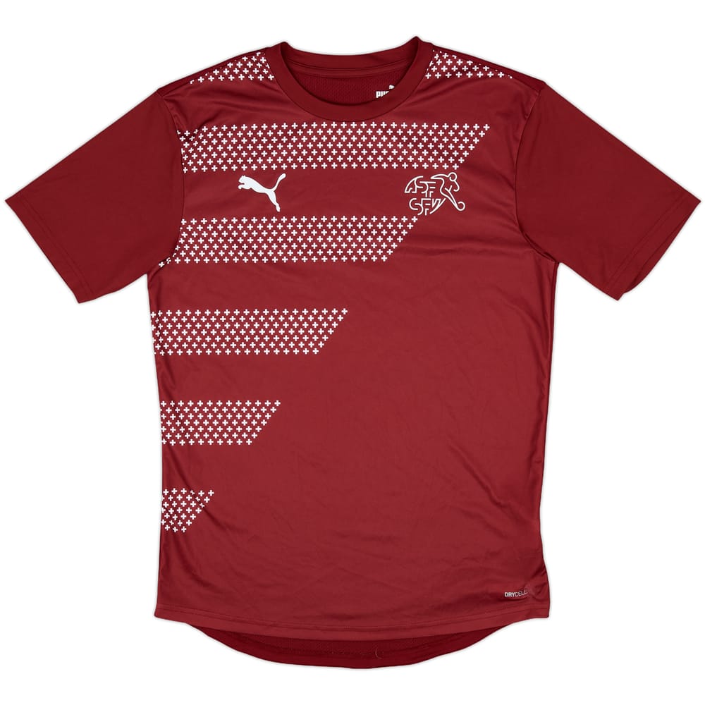 2019-20 Switzerland Puma Training Shirt - 9/10 - (M)