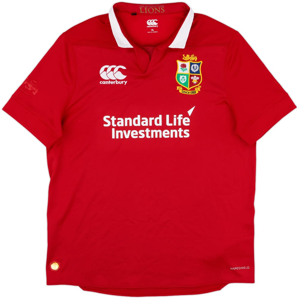 2017 British & Irish Lions Rugby Home Shirt - 9/10 - (XL)