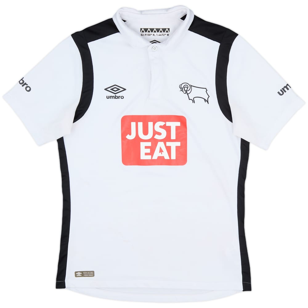 2016-17 Derby County Home Shirt - 7/10 - (S)