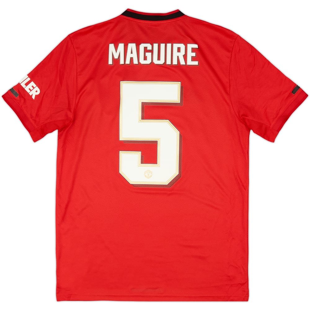 2019-20 Manchester United Home Shirt Maguire #5 - 9/10 - (M)