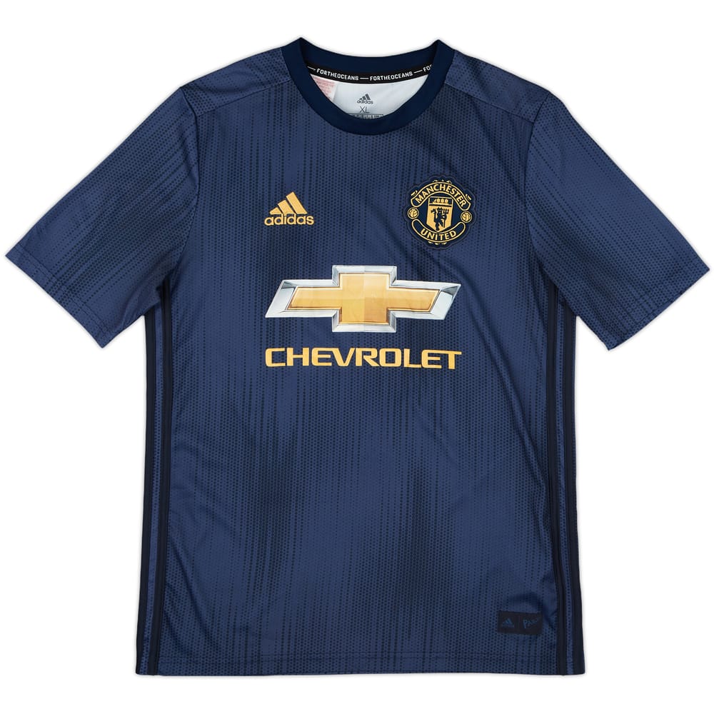 2018-19 Manchester United Third Shirt - 6/10 - (XL.Boys)