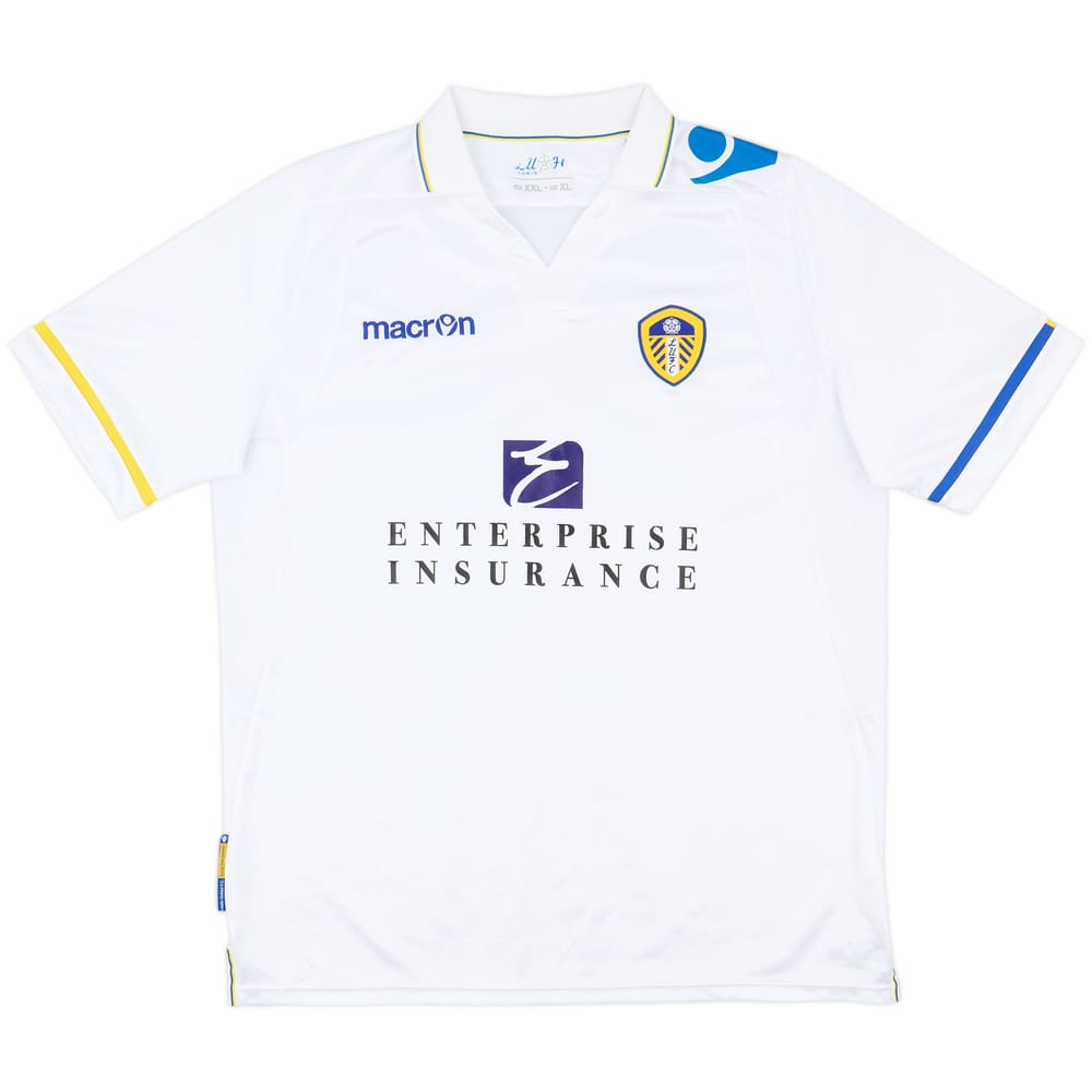 2011-12 Leeds United Home Shirt - 8/10 - (XL)