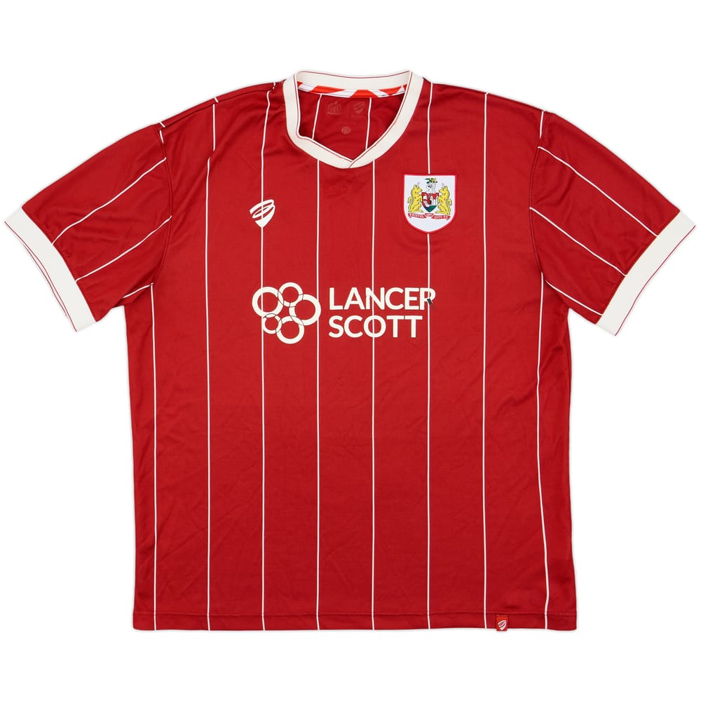 2017-18 Bristol City Home Shirt - 4/10 - (XXL)