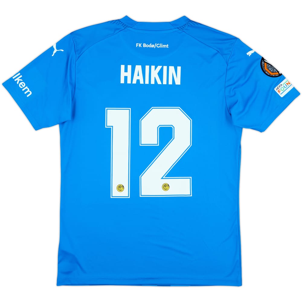2024-25 Bodo/Glimt Match Issue Europa League GK Shirt Haikin #12