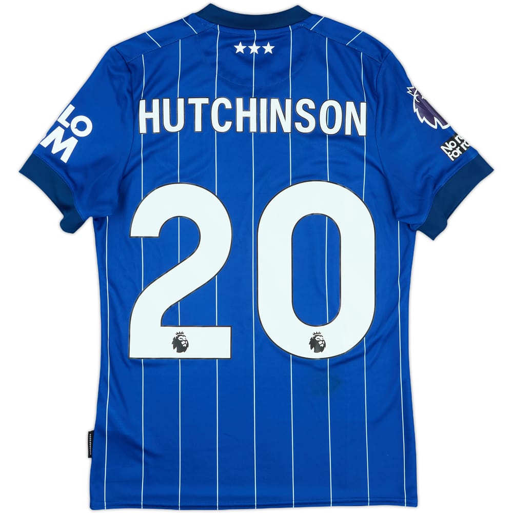2024-25 Ipswich Match Issue Home Shirt Hutchinson #20