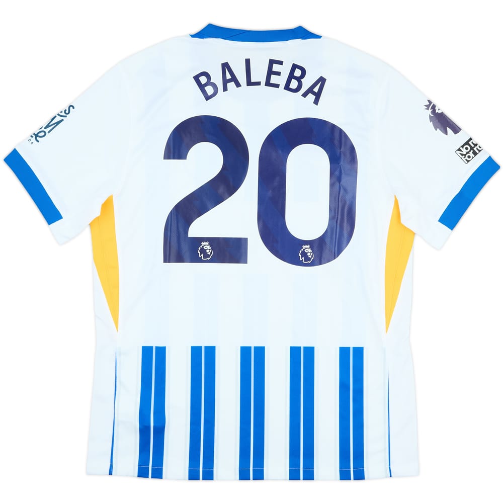 2024-25 Brighton Match Issue Home Shirt Baleba #20