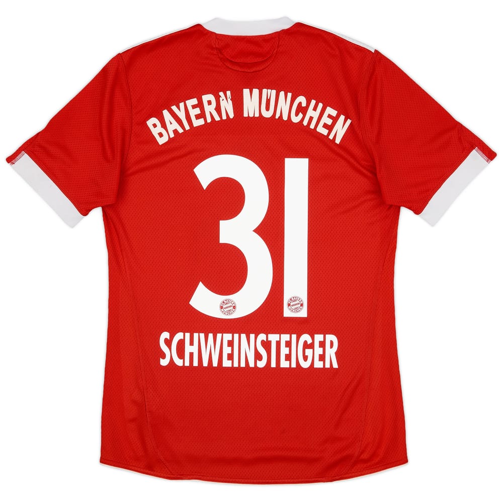 2009-10 Bayern Munich Home Shirt Schweinsteiger #31 - 5/10 - (M)