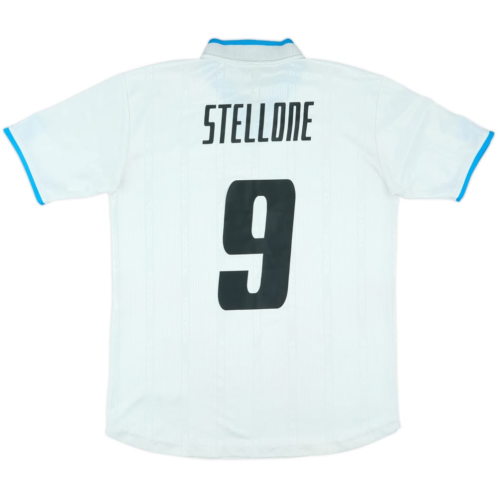 2001-02 Napoli Match Issue Away Shirt Stellone #9