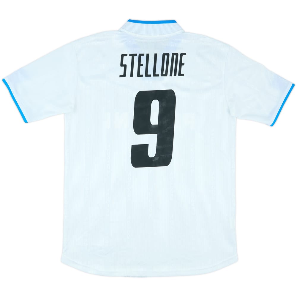 2001-02 Napoli Match Issue Away Shirt Stellone #9
