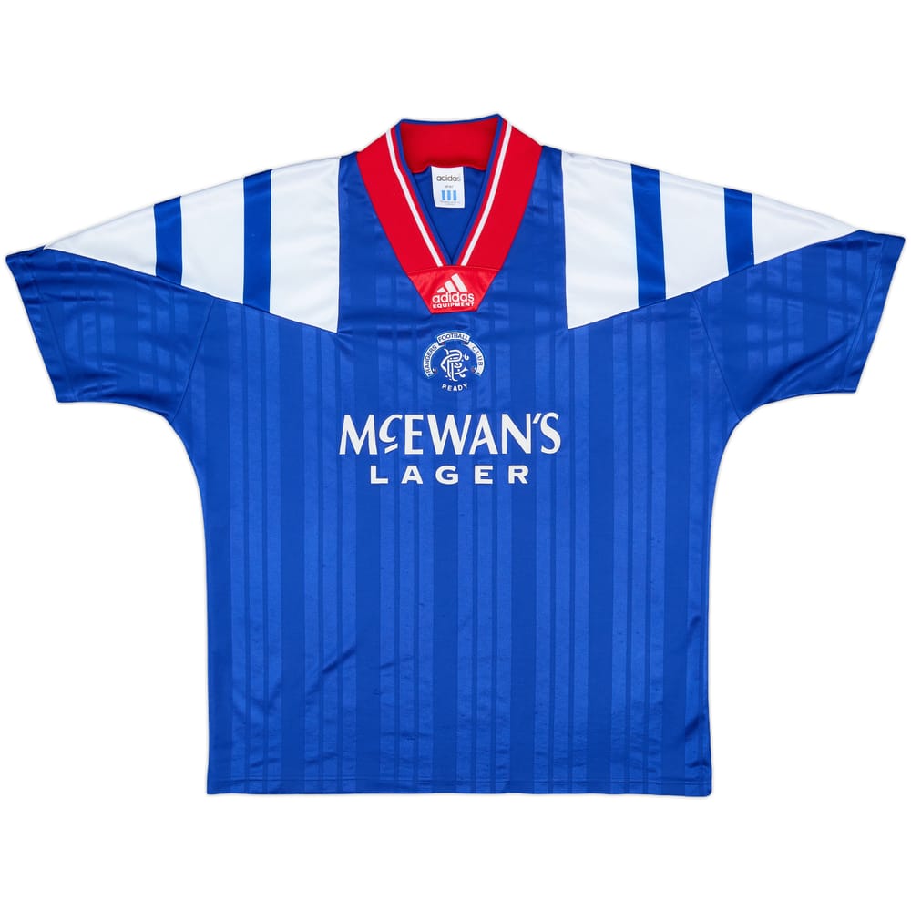1992-94 Rangers Home Shirt - 9/10 - (M/L)