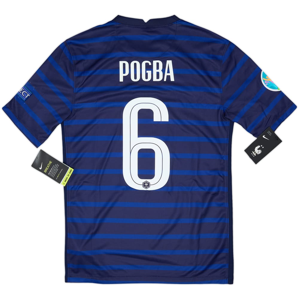 2020-21 France Home Shirt Pogba #6 (S)