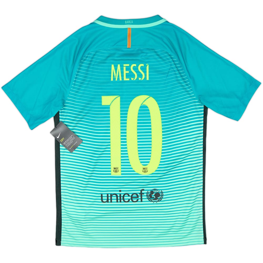 2016-17 Barcelona Third Shirt Messi #10 (S)