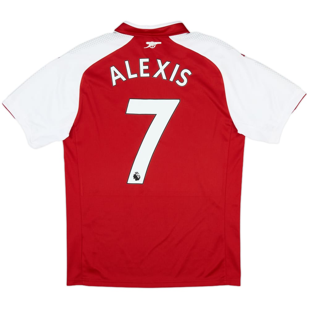2017-18 Arsenal Home Shirt Alexis #7 (S)