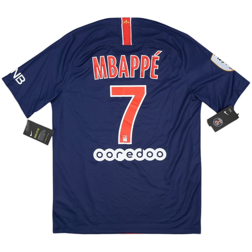 2018-19 Paris Saint-Germain Home Shirt Mbappe #7 (M)