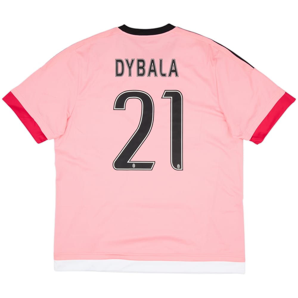 2015-16 Juventus Away Shirt Dybala #21 (XL)
