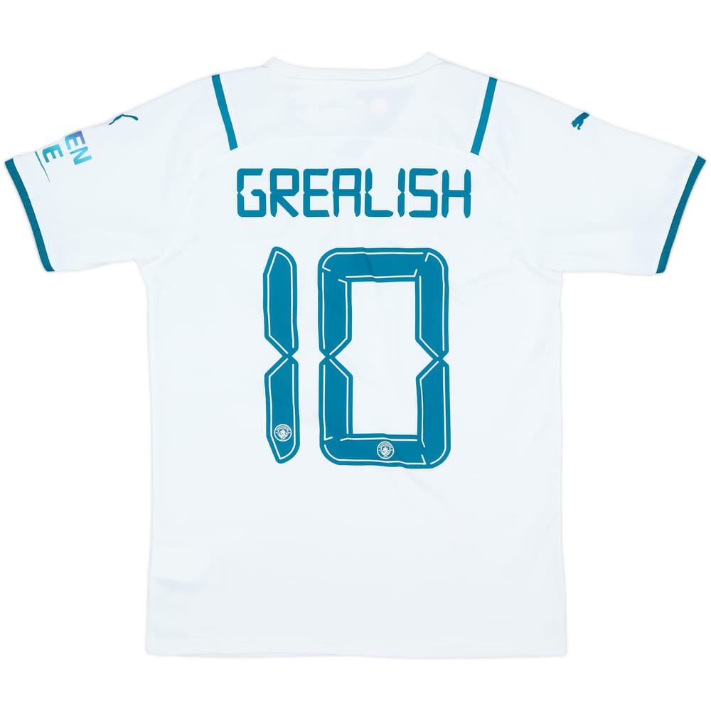 2021-22 Manchester City Away Shirt Grealish #10 (S)
