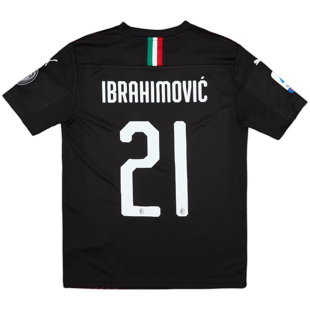 2019-20 AC Milan Third Shirt Ibrahimovic #21 (S)