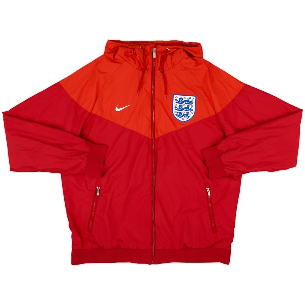 2017-18 England Nike Hooded Track Jacket - 8/10 - (L)