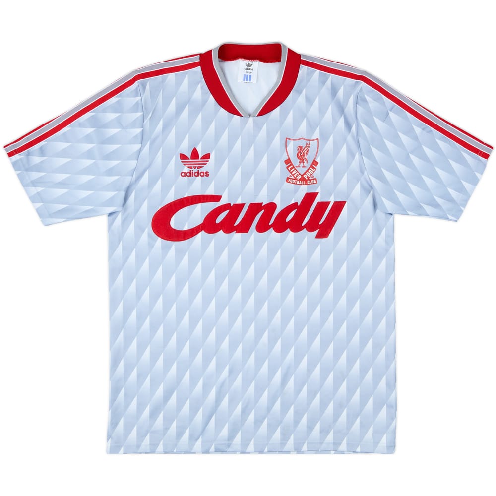 1989-91 Liverpool Away Shirt - 8/10 - (S)