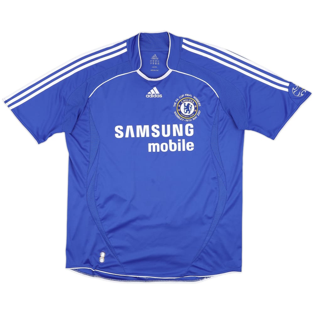 2006-08 Chelsea 'FA Cup Winners' Home Shirt - 7/10 - (XL)