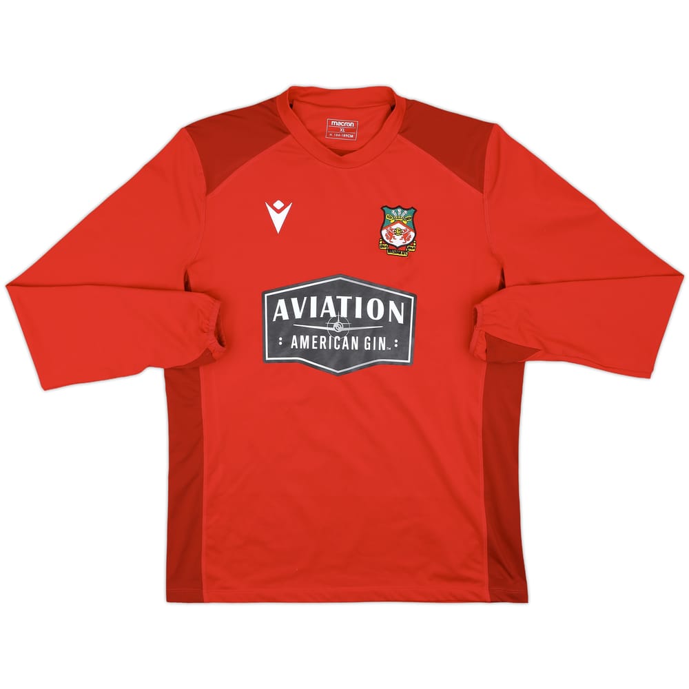 2021-22 Wrexham Macron Training Top - 8/10 - (XL)