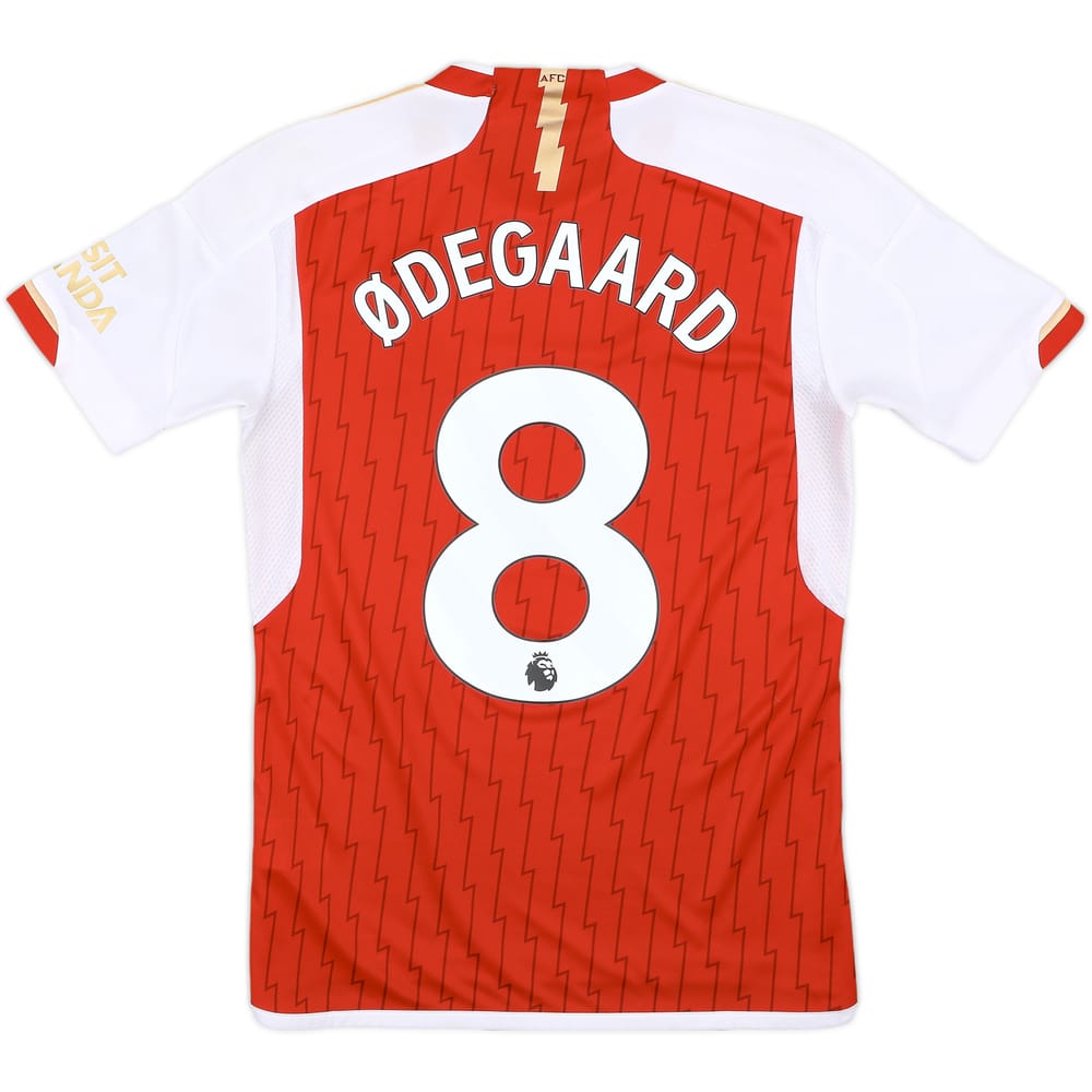 2023-24 Arsenal Home Shirt Odegaard #8 - 9/10 - (S)