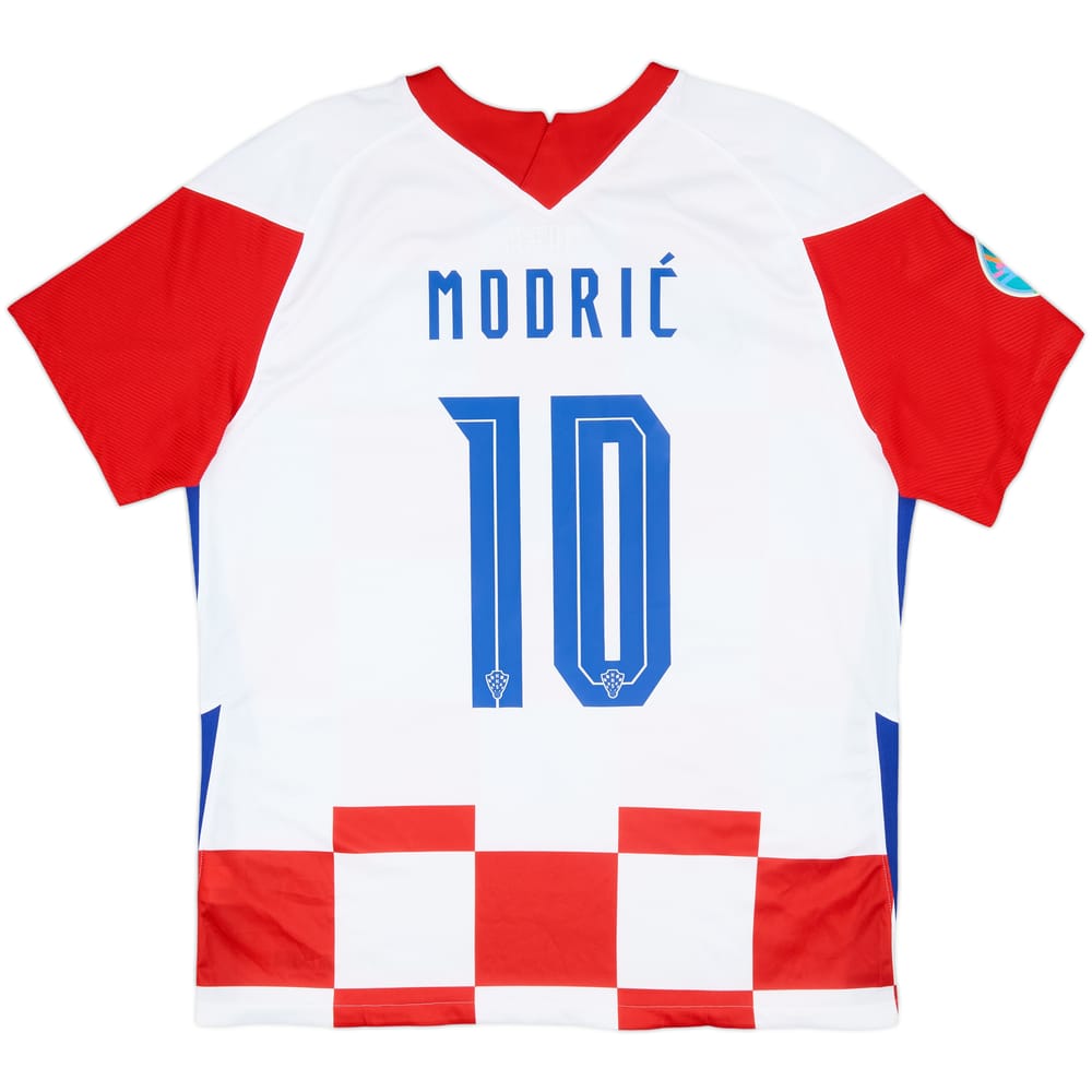 2020-21 Croatia Home Shirt Modric #10 - 8/10 - (XL)