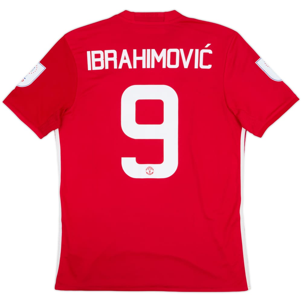 2016-17 Manchester United Home Shirt Ibrahimovic #9 - 5/10 - (M)