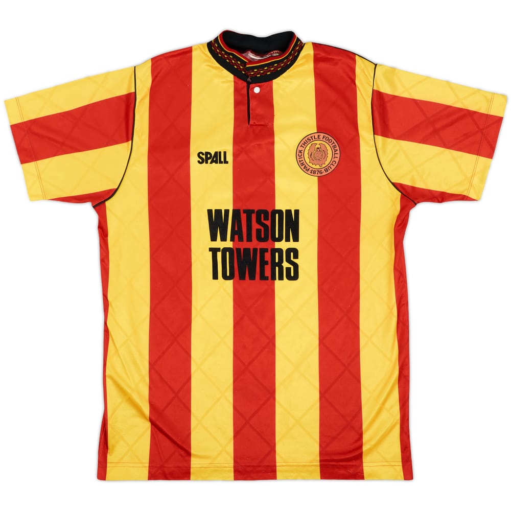 1989-90 Partick Thistle Home Shirt - 8/10 - (L)