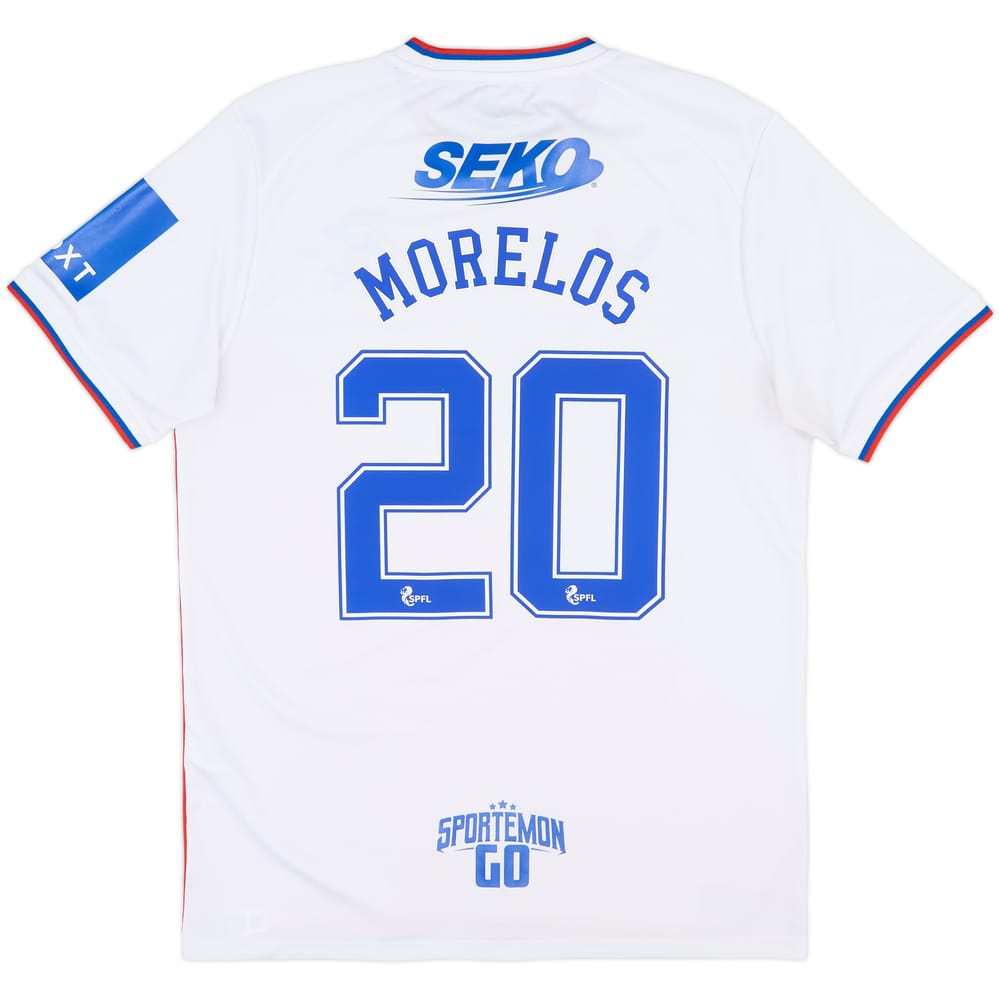 2022-23 Rangers Away Shirt Morelos #20 - 5/10 - (L)