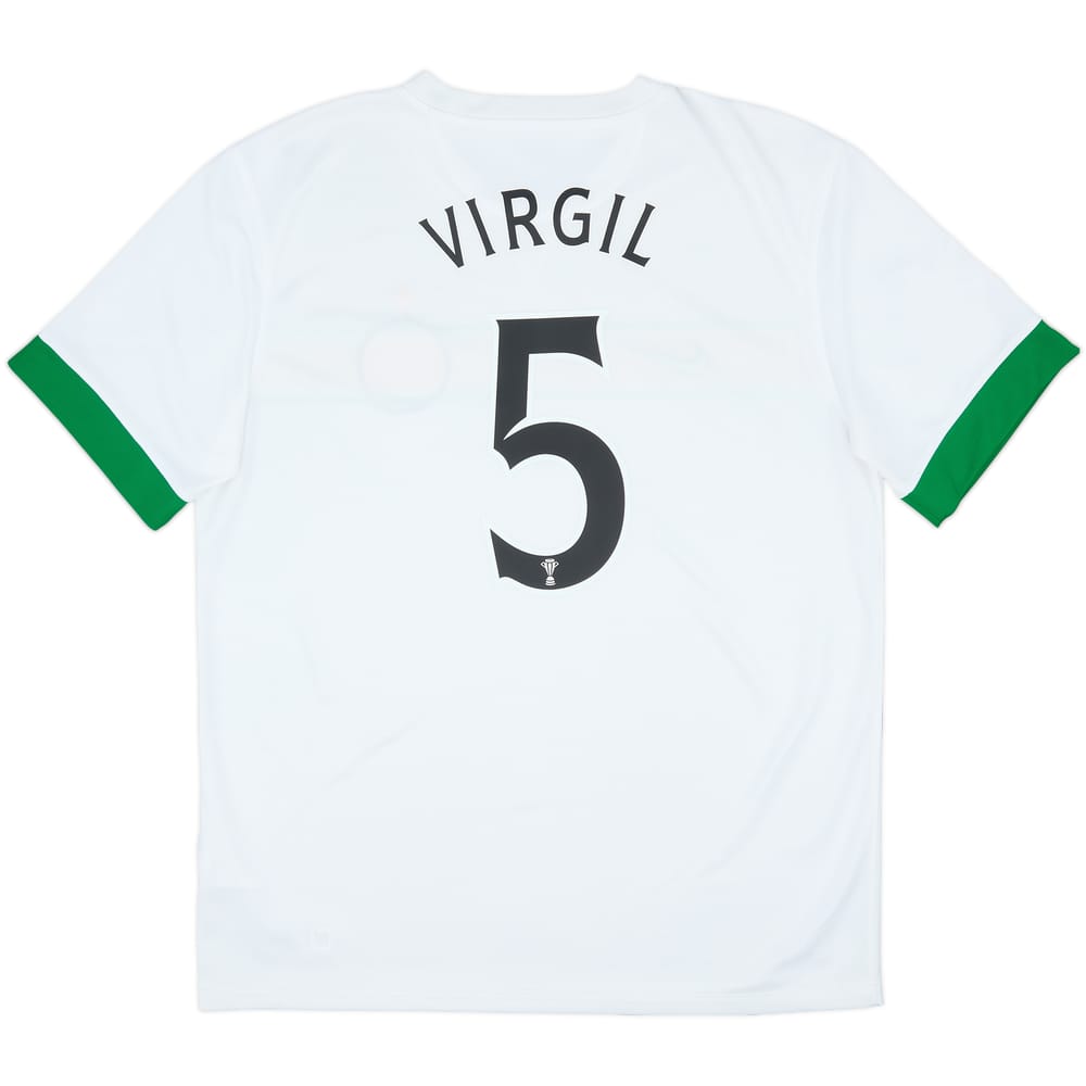 2014-15 Celtic European Third Shirt Virgil #5 - 8/10 - (L)