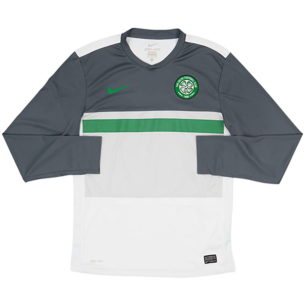 2011-12 Celtic Nike Training L/S Shirt - 8/10 - (M)
