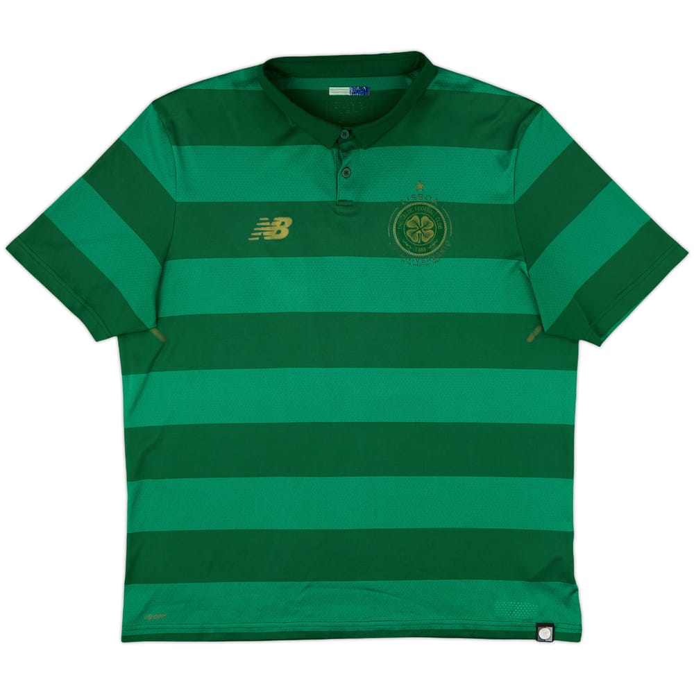 2017-18 Celtic 'Lisbon Lions 50th Anniversary' Away Shirt - 5/10 - (XL)