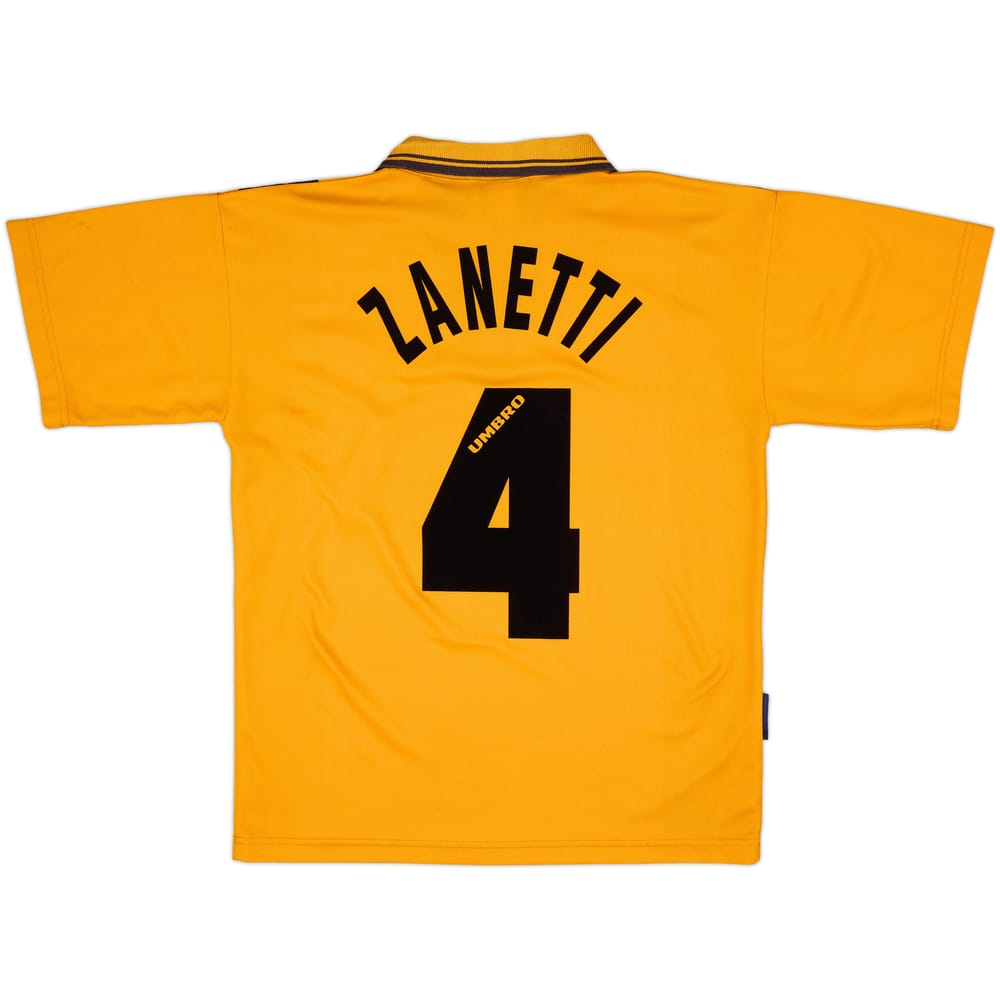 1996-97 Inter Milan Third Shirt Zanetti #4 - 8/10 - (S)