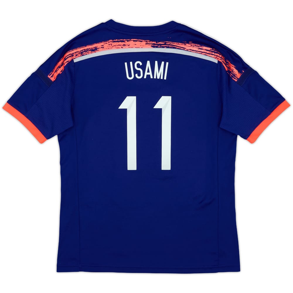2013-15 Japan Home Shirt Usami #11 - 8/10 - (L.Boys)