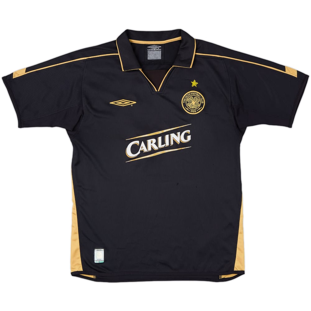 2003-04 Celtic Away Shirt Larsson #7 - 5/10 - (S)