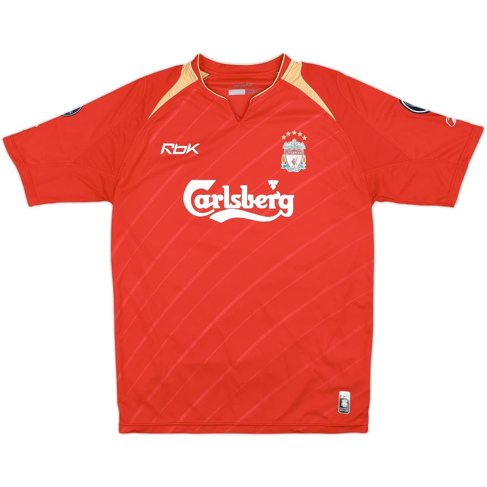 2005-06 Liverpool CL Home Shirt - 7/10 - (M)