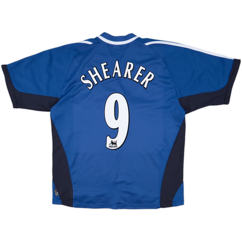 2001-02 Newcastle Away Shirt Shearer #9 - 7/10 - (XL)