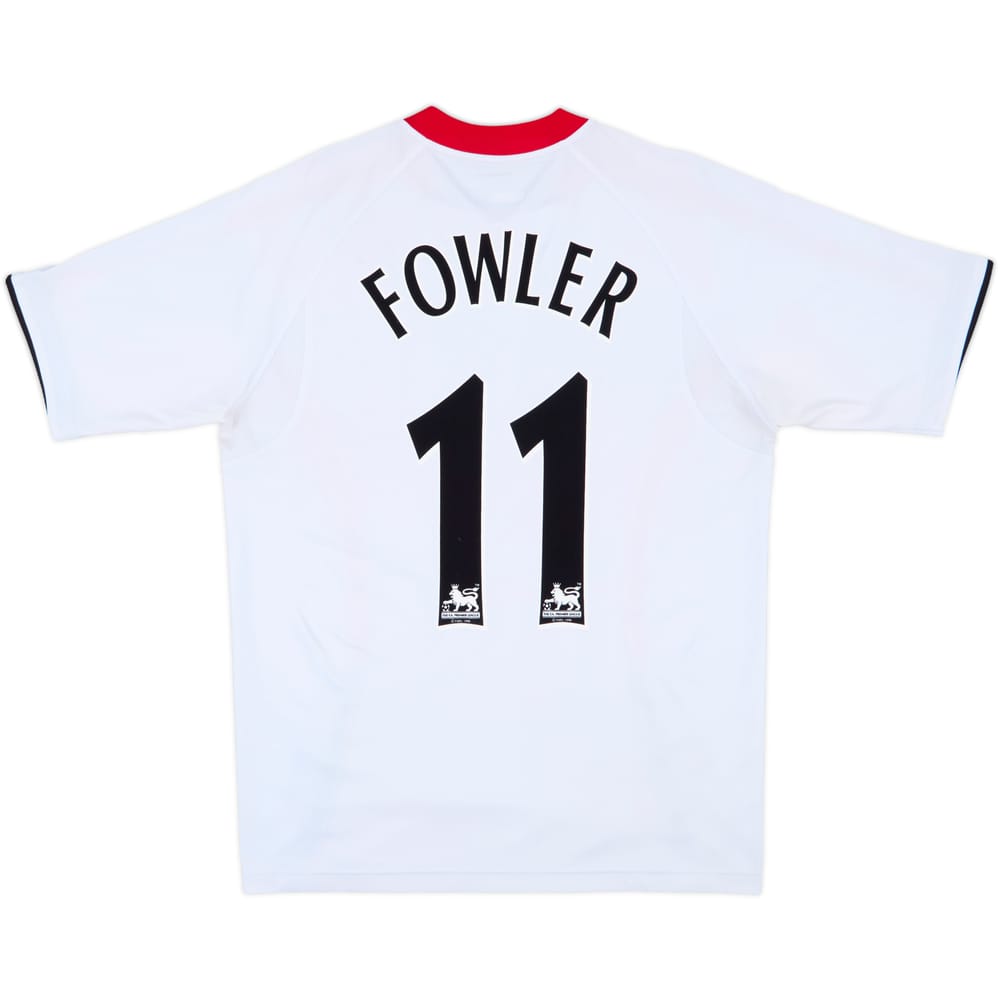 2005-06 Liverpool Away Shirt Fowler #11 - 6/10 - (M)