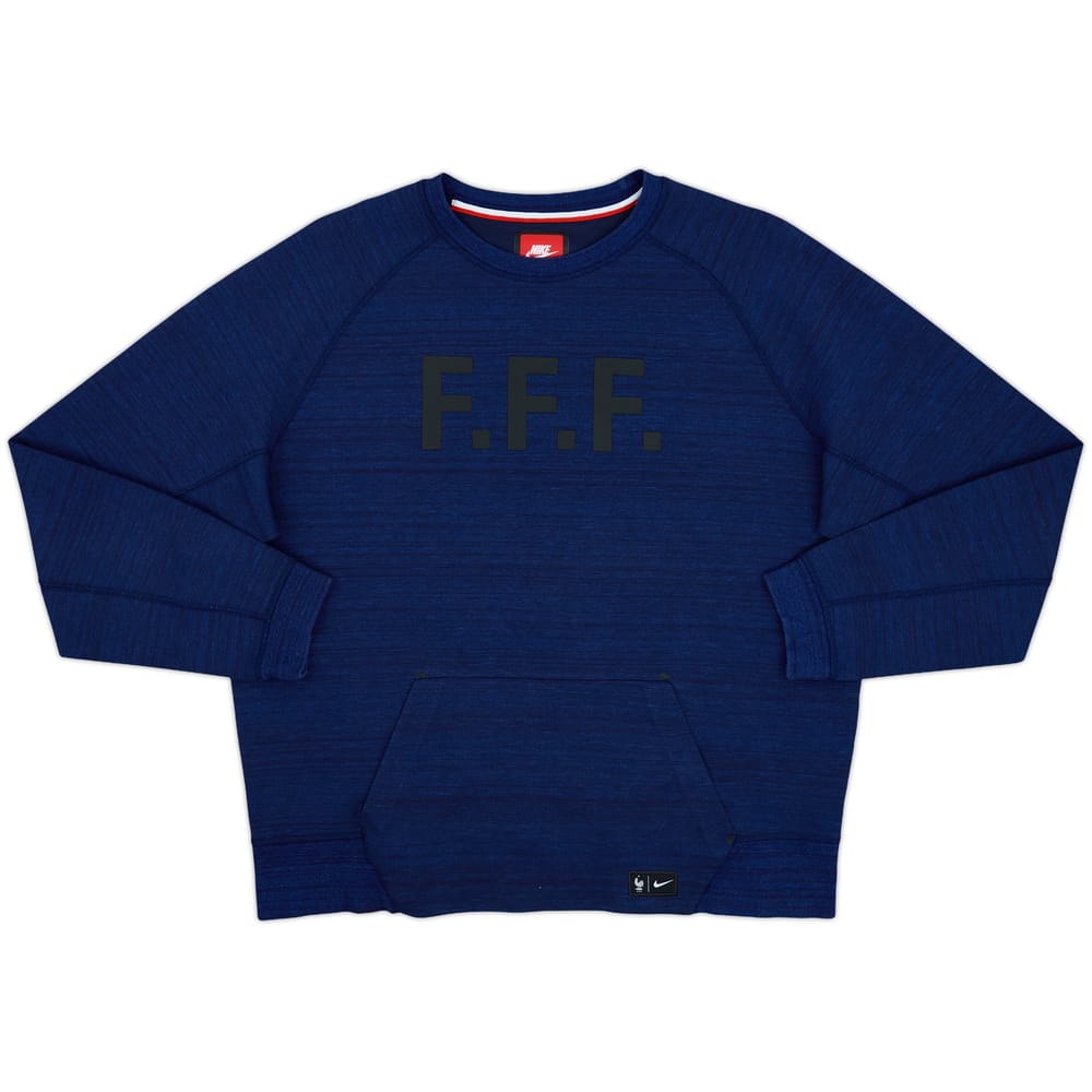 2016-17 France Nike Sweat Top - 9/10 - (XL)