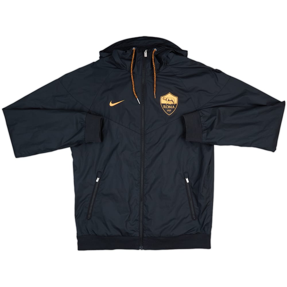 2016-17 Roma Nike Hooded Track Jacket - 8/10 - (L)