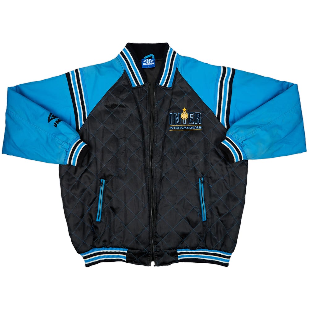 1993-94 Inter Milan Umbro Bomber Jacket - 4/10 - (XL)