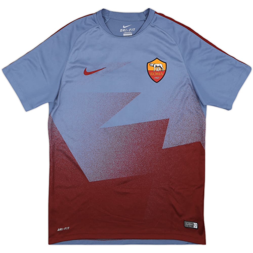 2016-17 Roma Nike Training Shirt - 8/10 - (L)