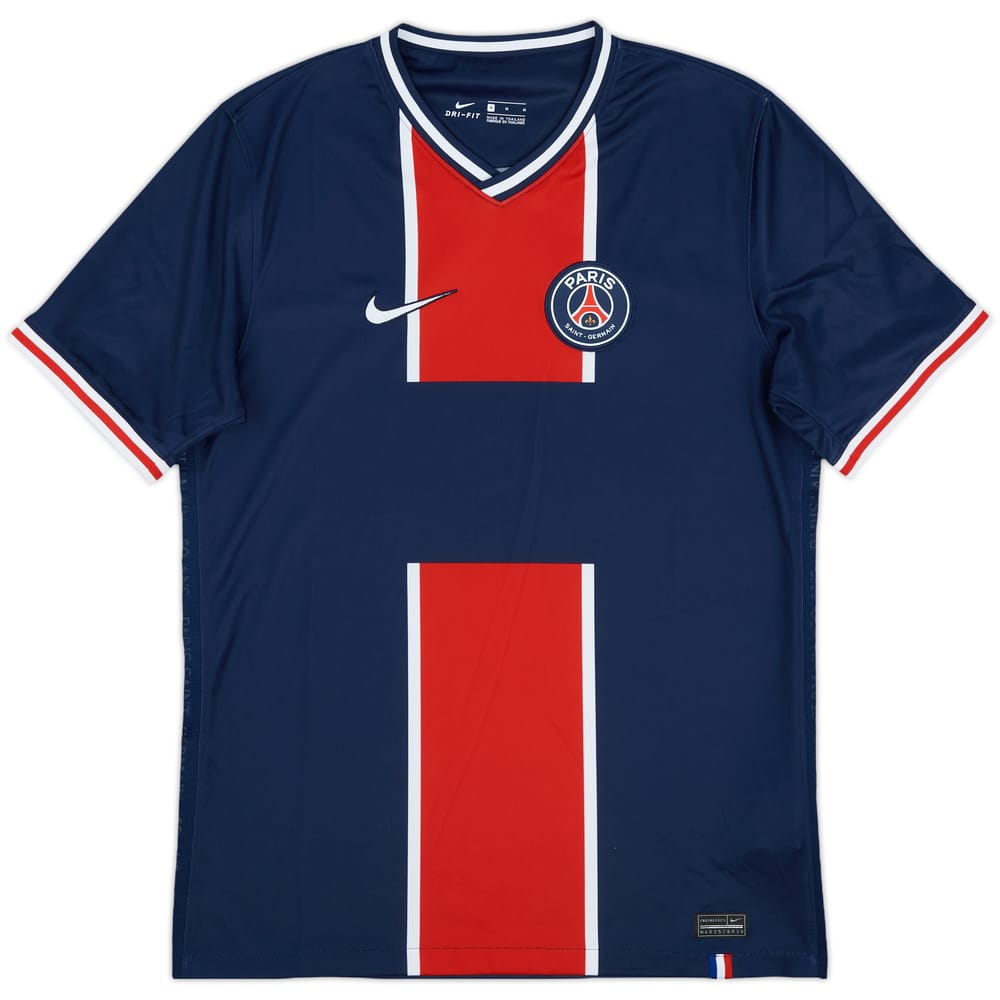 2020-21 Paris Saint-Germain Home Shirt - 8/10 - (M)