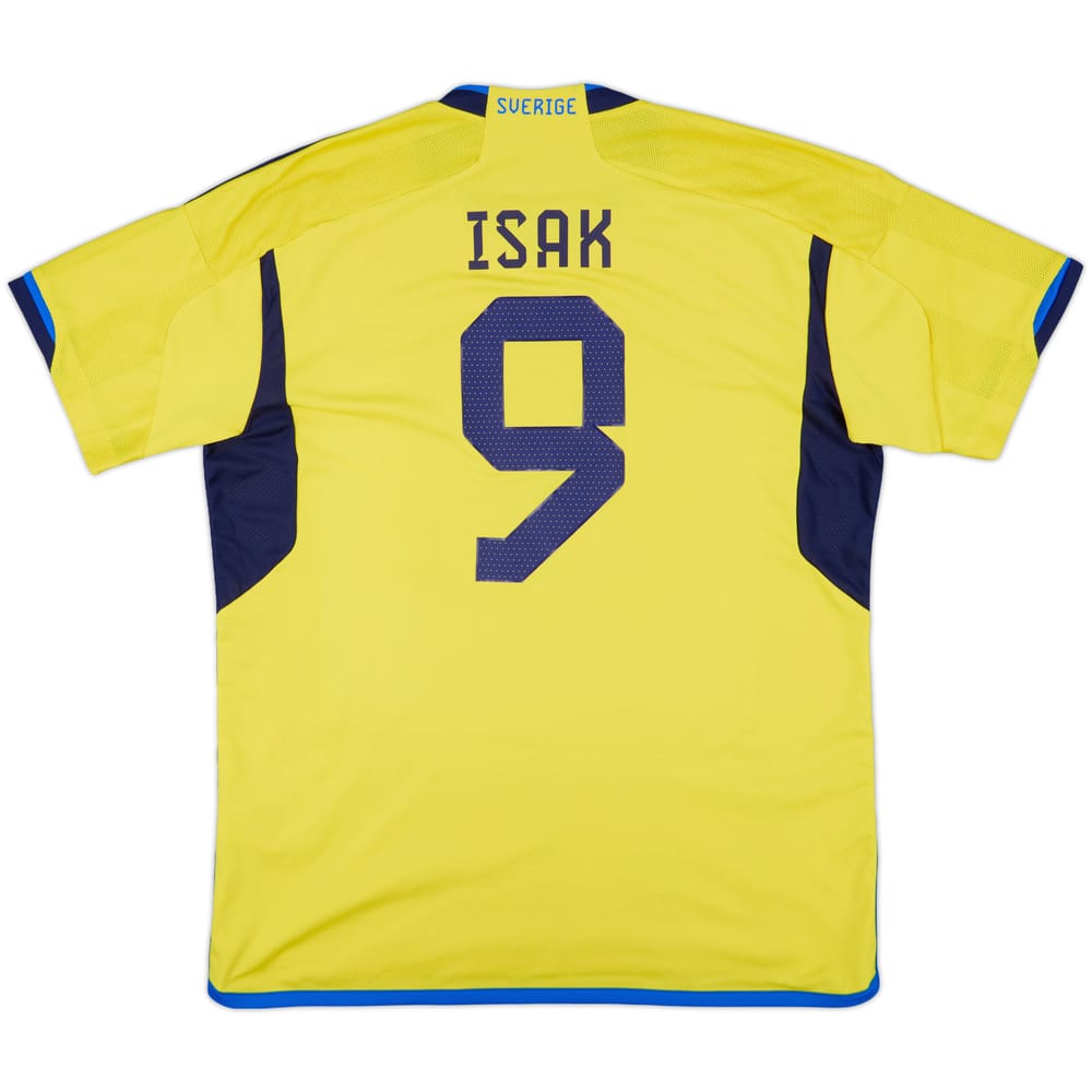 2022-23 Sweden Home Shirt Isak #9 - 10/10 - (XL)