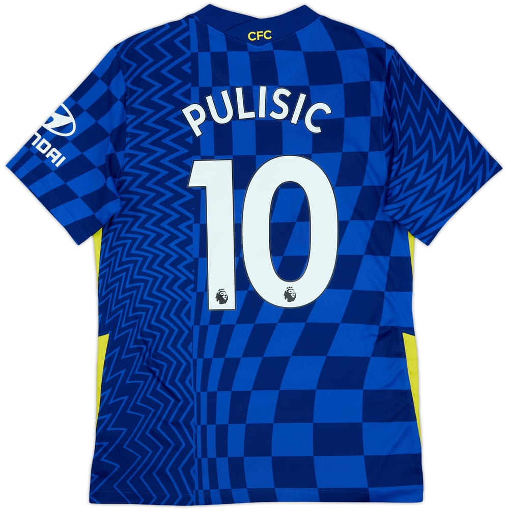 2021-22 Chelsea Home Shirt Pulisic #10 - 8/10 - (M)