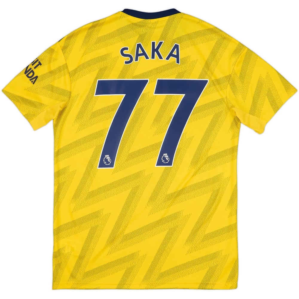 2019-20 Arsenal Away Shirt Saka #77 - 10/10 - (M)