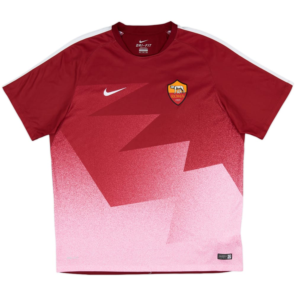 2015-16 Roma Nike Training Shirt - 8/10 - (XXL)