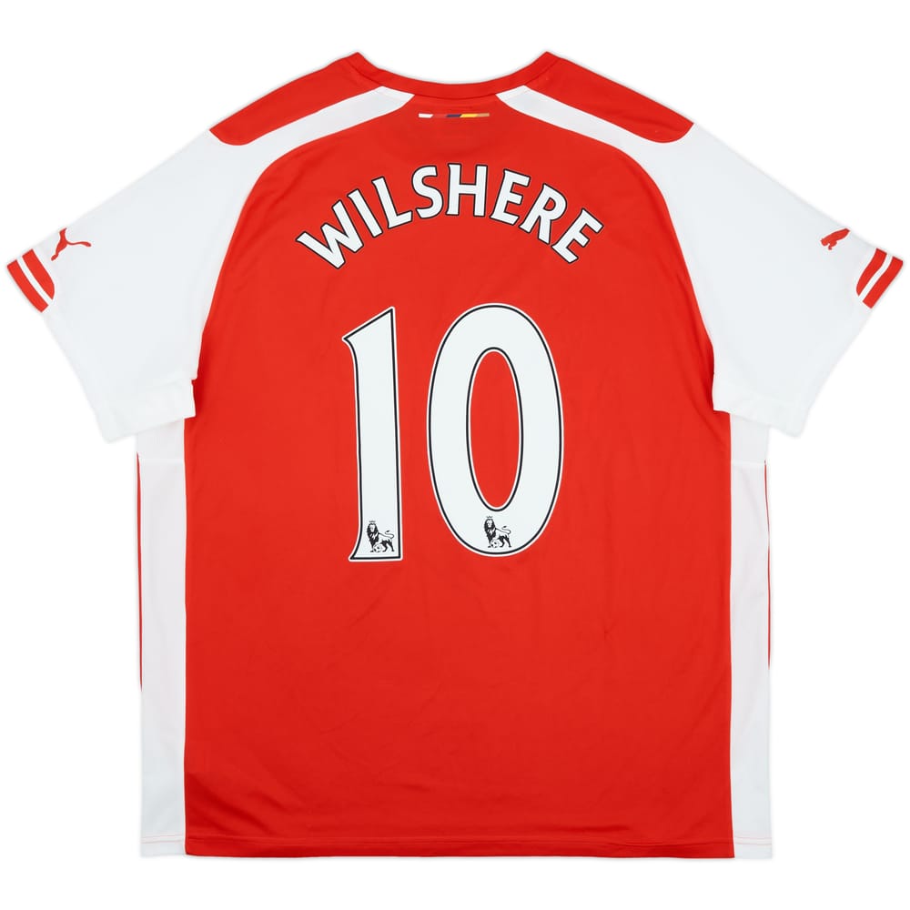 2014-15 Arsenal Home Shirt Wilshere #10 - 9/10 - (XXL)