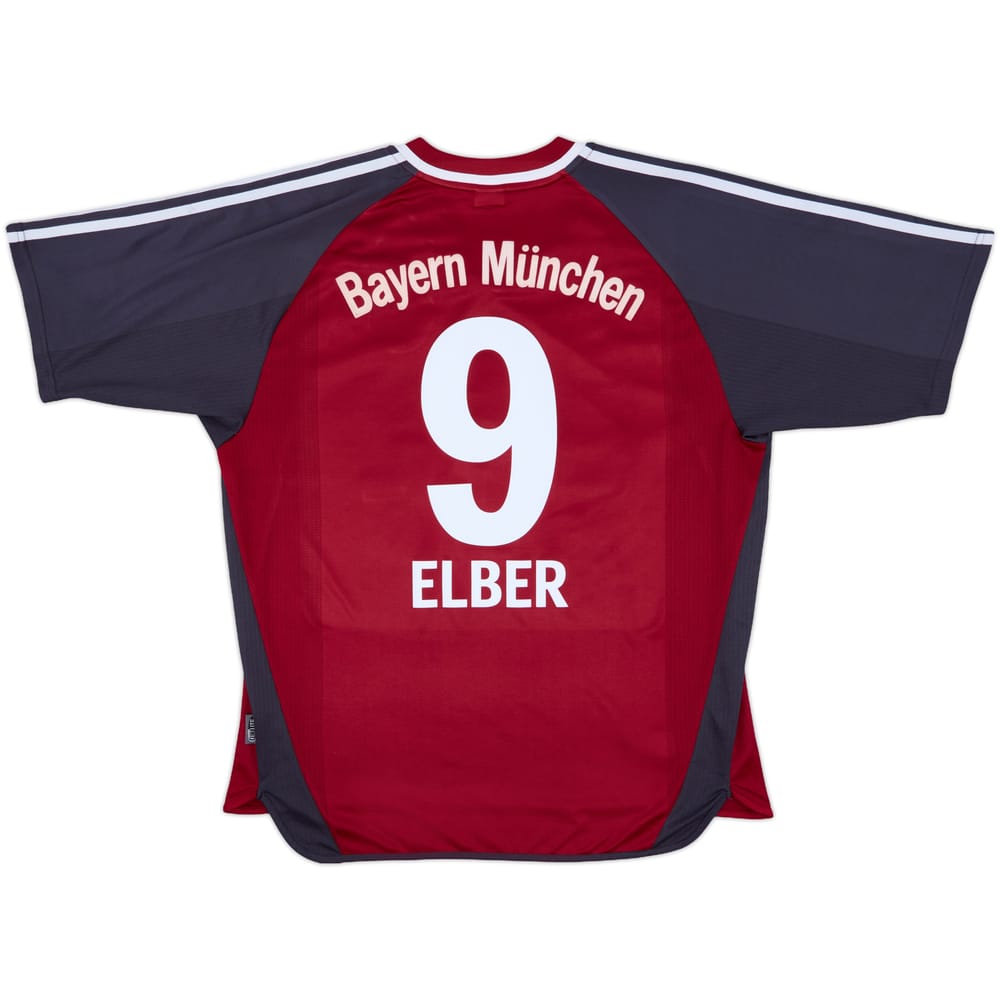 2001-02 Bayern Munich Home Shirt Elber #9 - 6/10 - (L)